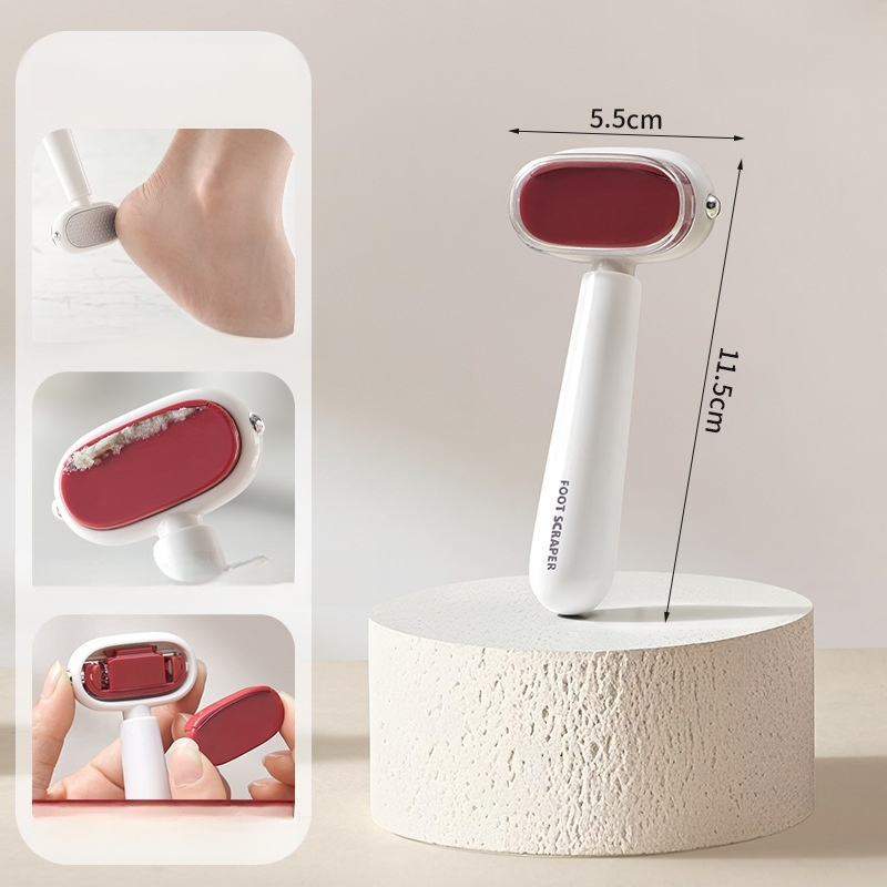 Pedicure Magic Double-Sided Foot File, Gentle Dead Skin Remover for Soles