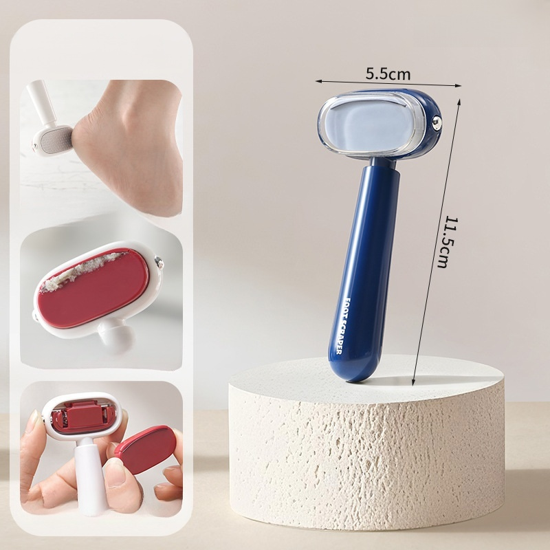 Pedicure Magic Double-Sided Foot File, Gentle Dead Skin Remover for Soles