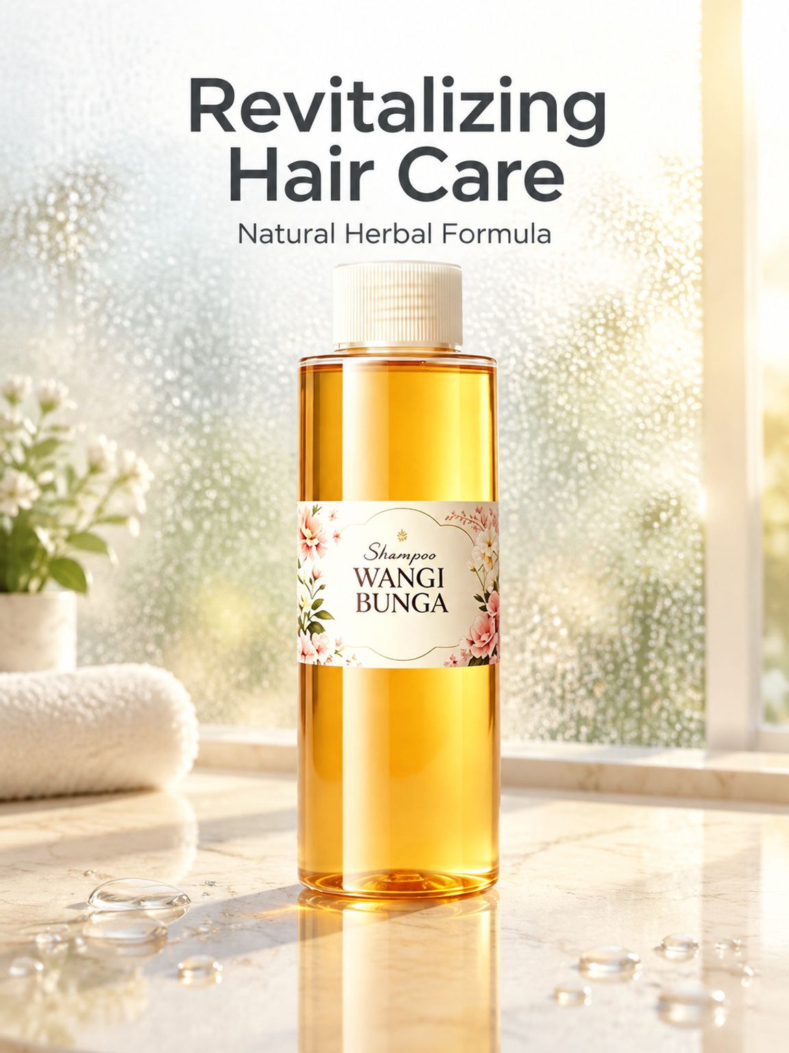 Natural Herbal Anti-Hair Loss & Nourishing Shampoo