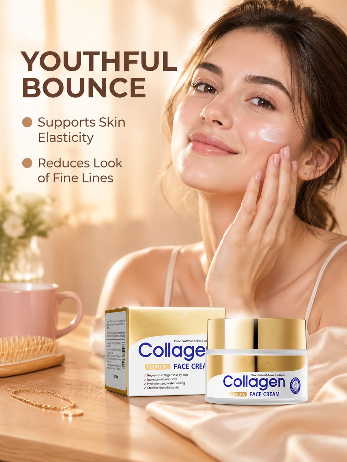 Hydrating & Firming Collagen-Boosting Cream