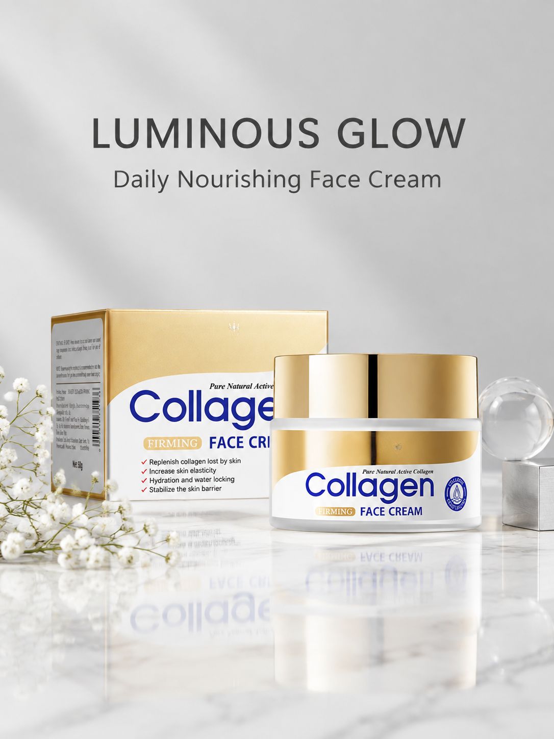 Hydrating & Firming Collagen-Boosting Cream