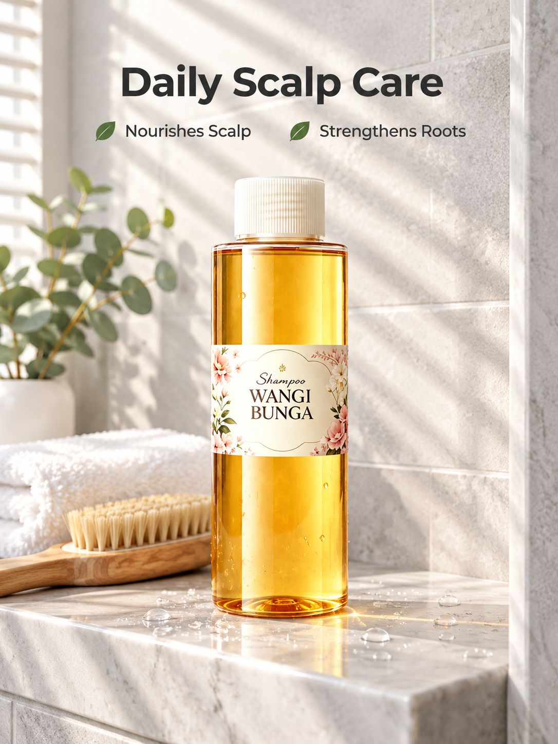 Natural Herbal Anti-Hair Loss & Nourishing Shampoo