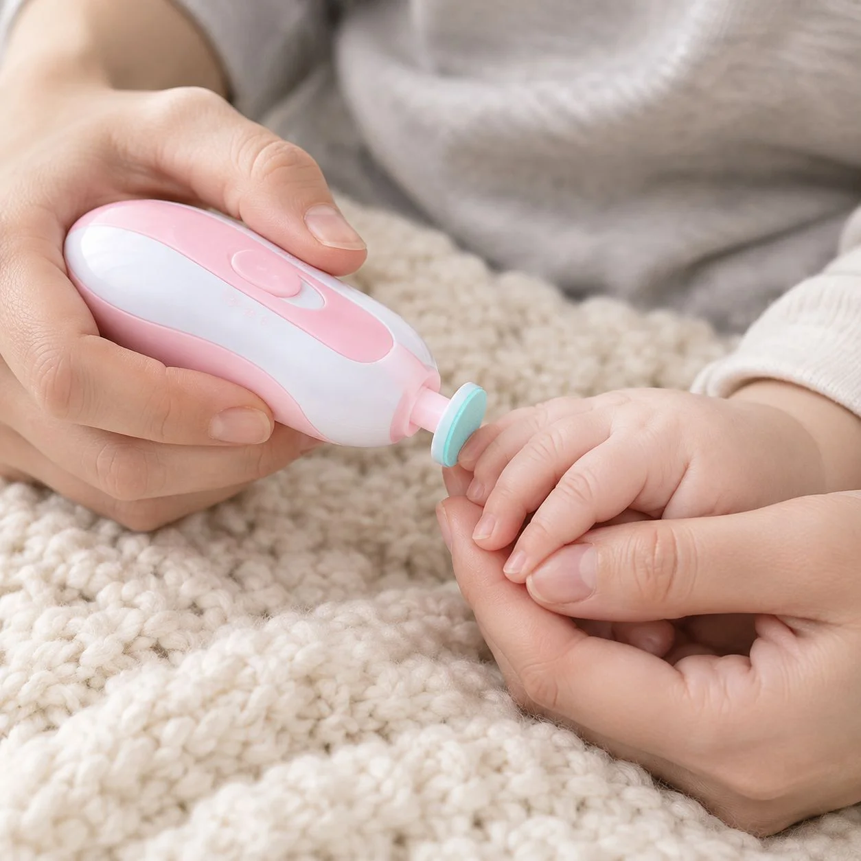 Multifunctional Electric Nail File for Babies and Kids