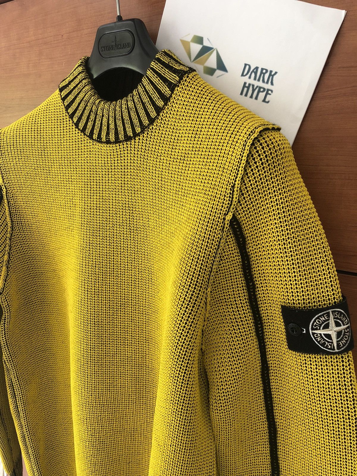 Heatrea 547B4 Ice Knit Crew Neck — Yellow / Orange