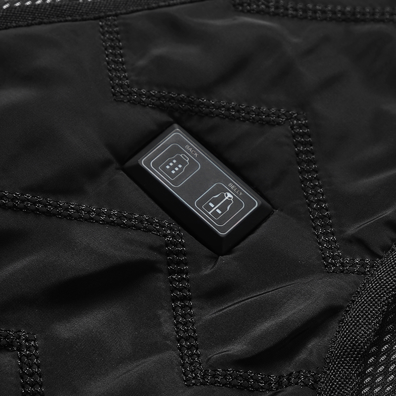 Women's Rechargeable Heated Vest for Outdoors l Black