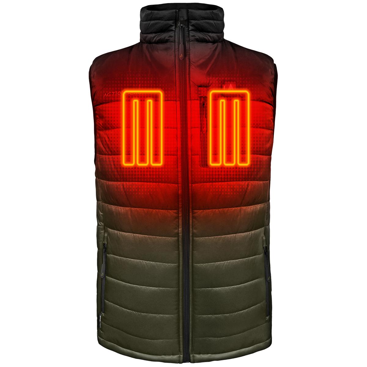 Heatrea 5V Men's Pocono Insulated Puffer Heated Vest