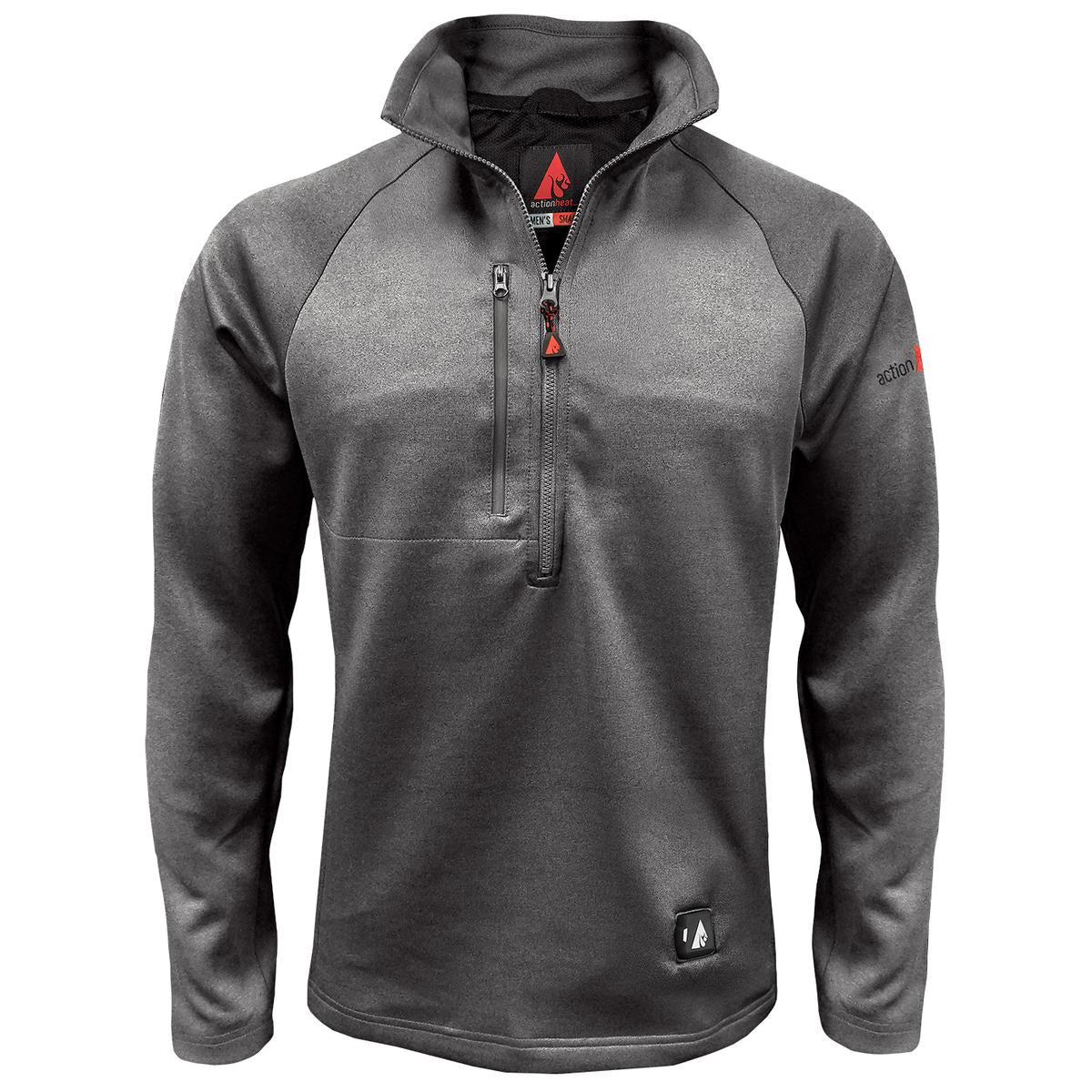 Heatrea 5V Men's 1/2 Zip Pullover Battery Heated Shirt