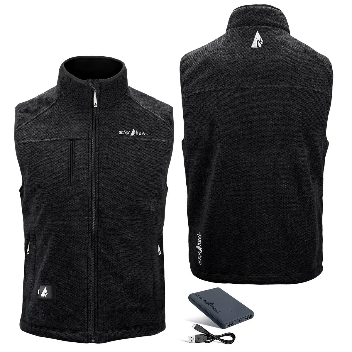 Heatrea 5V Men's Performance Fleece Battery Heated Vest