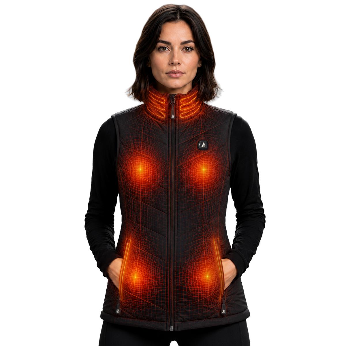 Heatrea Pro Series+ Bluetooth Women's Puffer Heated Vest