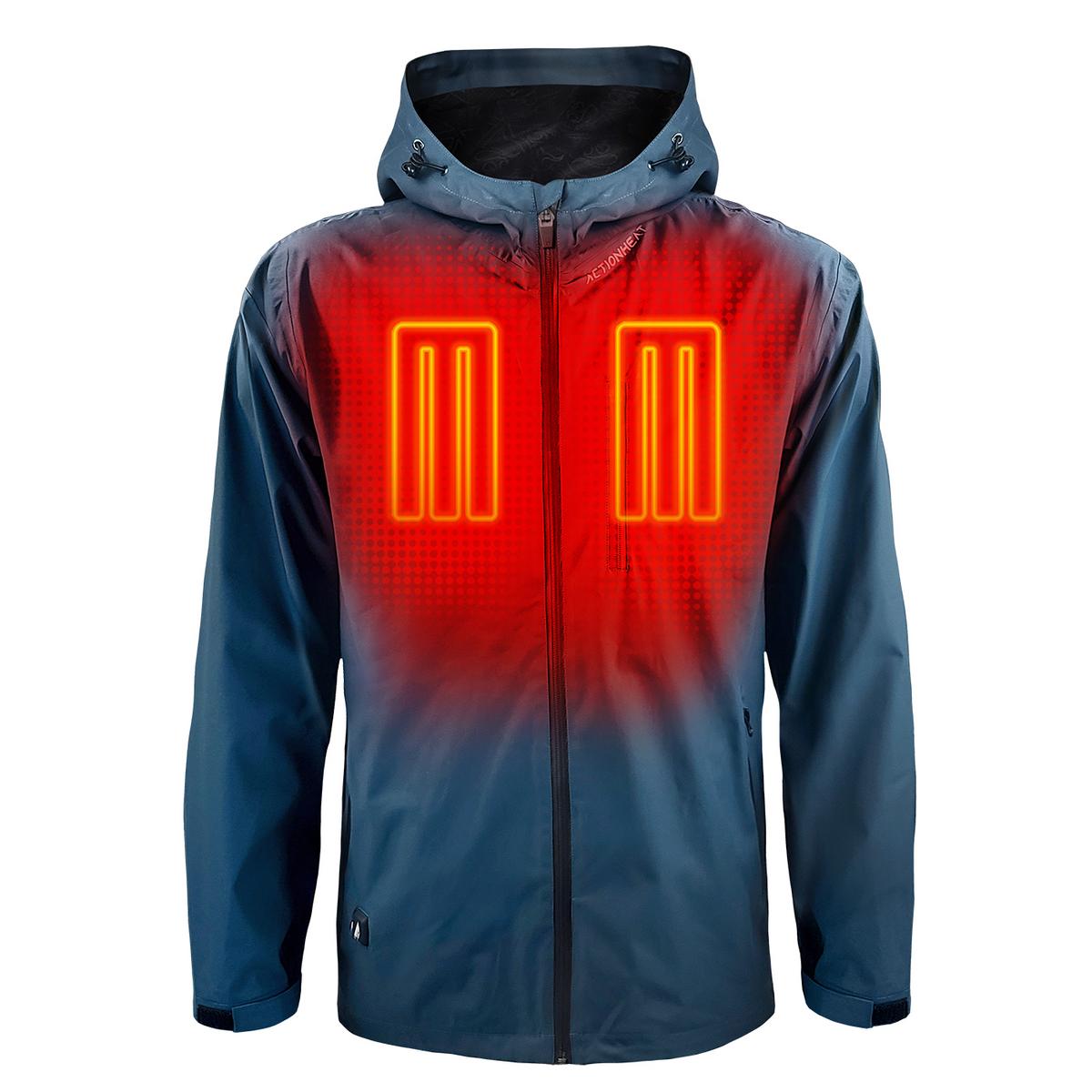 Heatrea 5V Men's Waterproof Heated Rain Jacket
