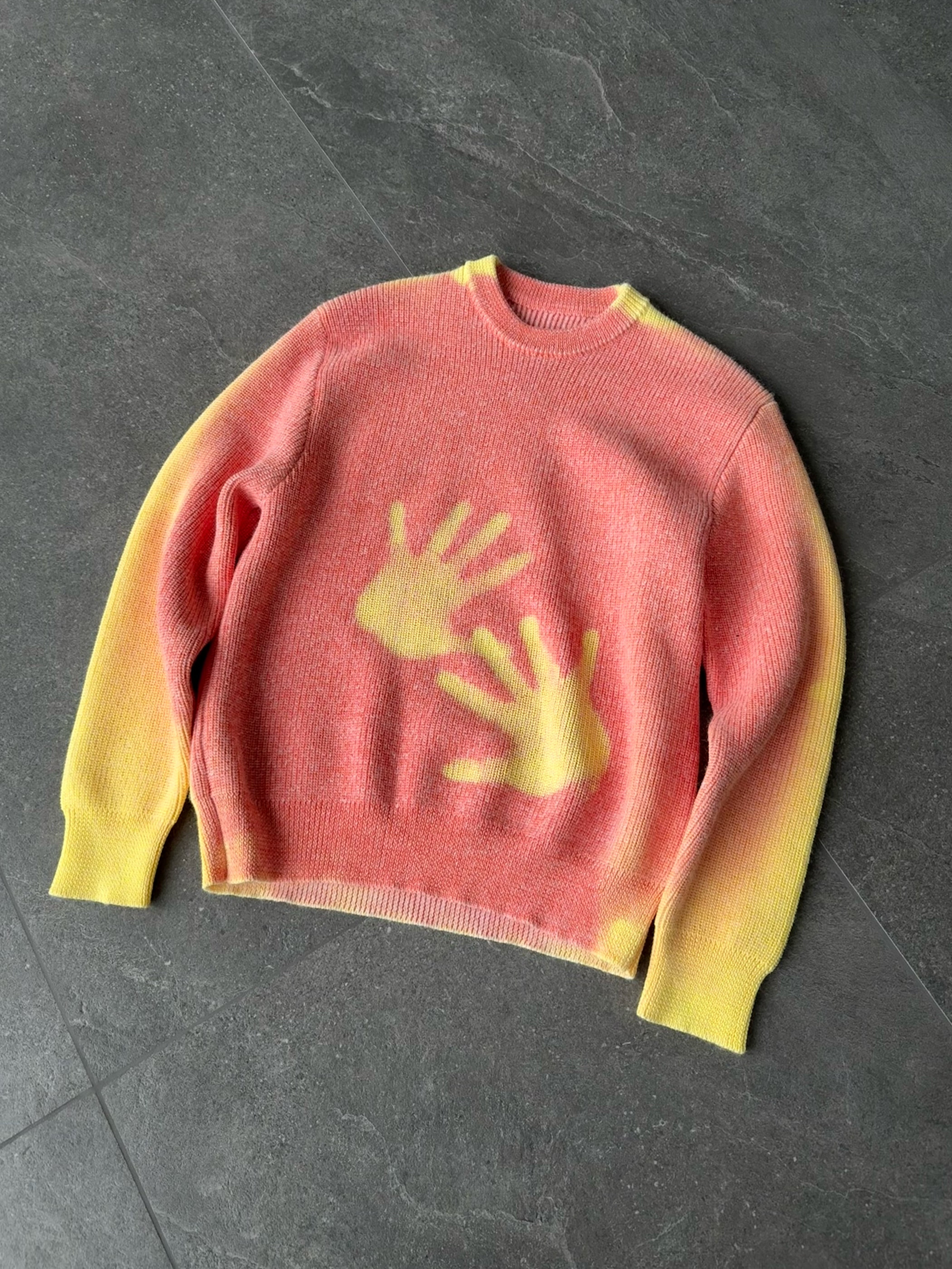 Heatrea Heat Reactive Longsleeve Knit Orange/Yellow