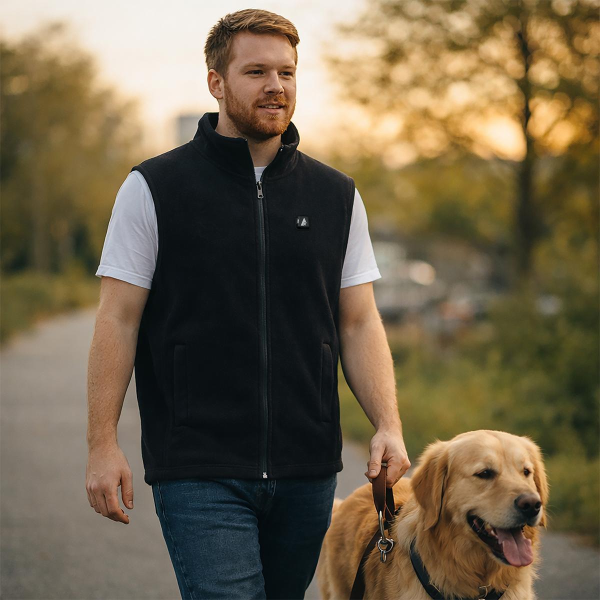Heatrea 5V Men's Classic Heated Fleece Vest