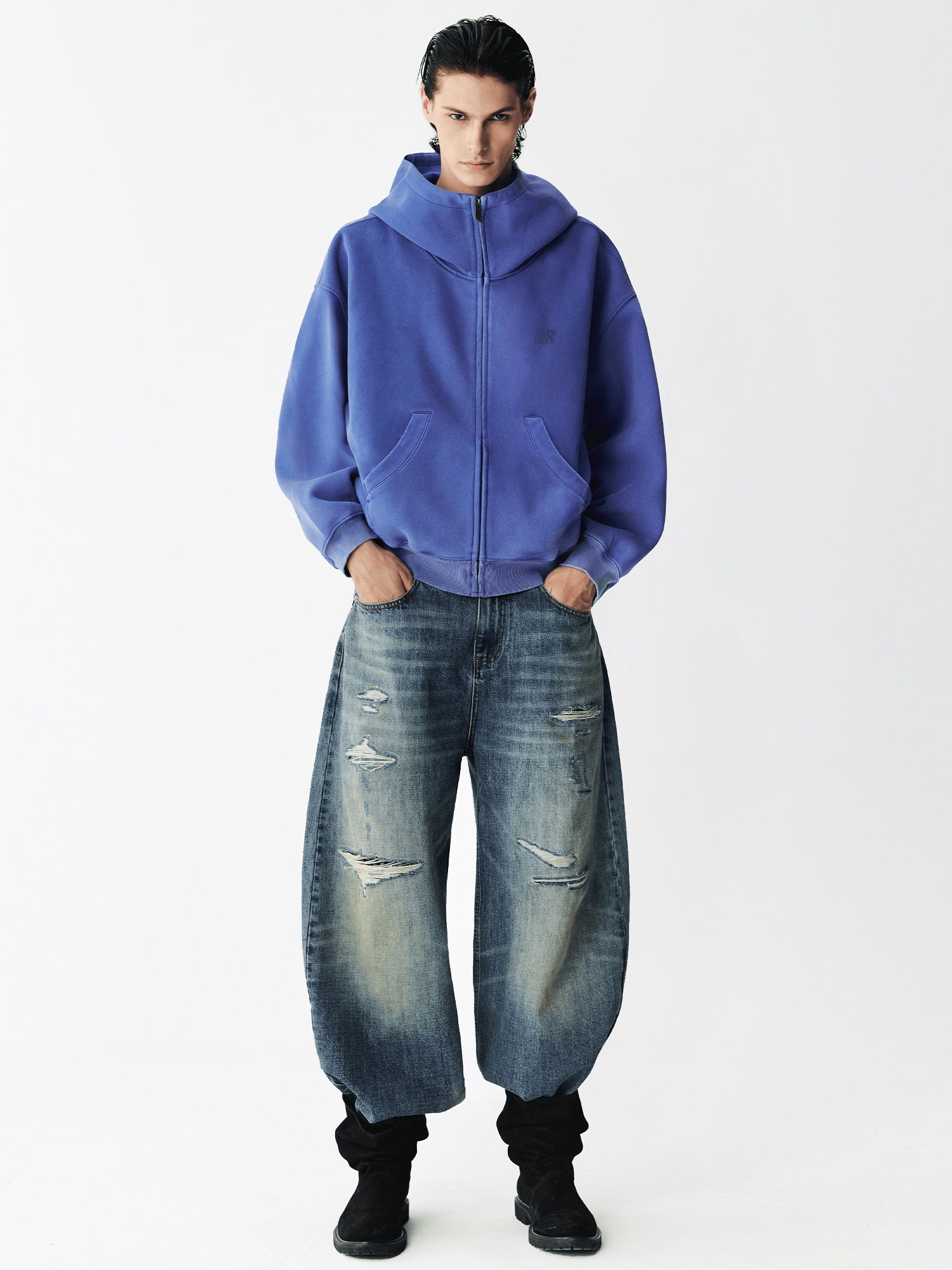 Acid Wash Heavyweight Hoodie