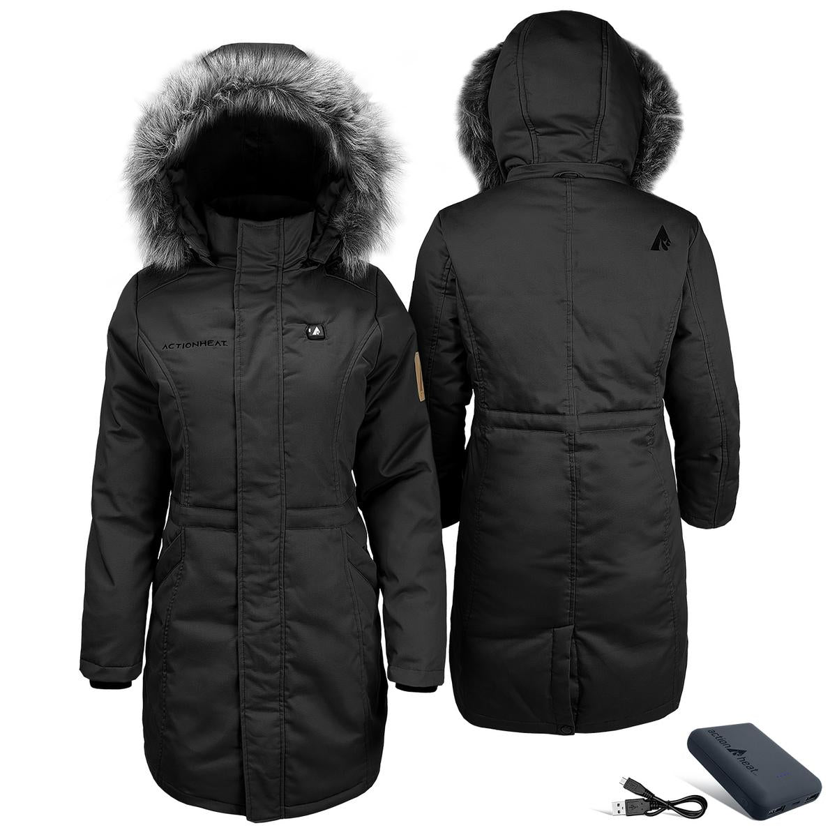 Heatrea 5V Women's Battery Heated Parka Jacket