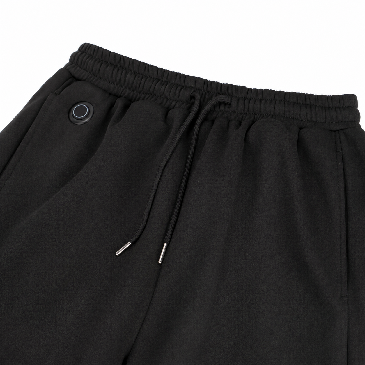 Men's Smart Heated Sweatpants with Adjustable Warmth-Black