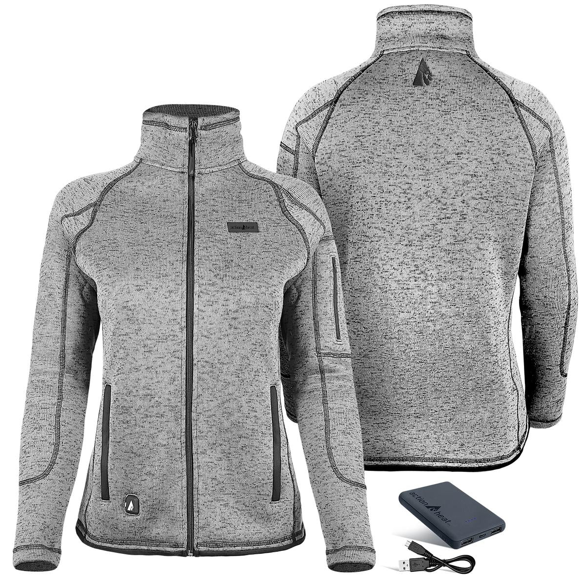Heatrea 5V Women's Battery Heated Sweater Jacket