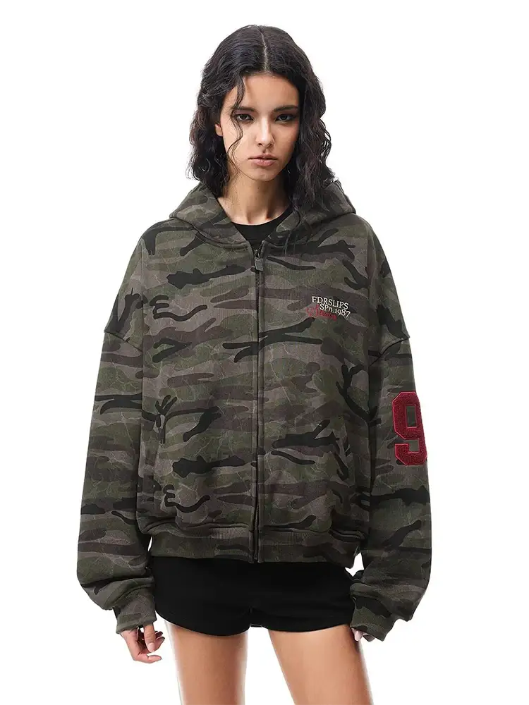 Camo 09 Fleece Hoodie