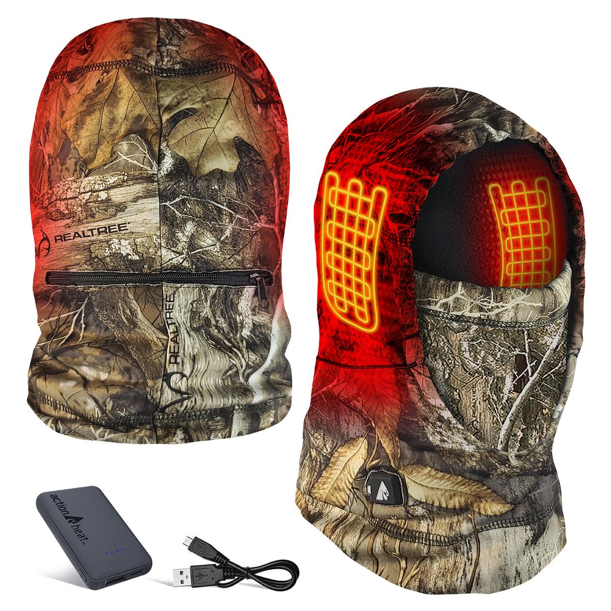 Heatrea 5V Battery Heated Hunting Fleece Balaclava