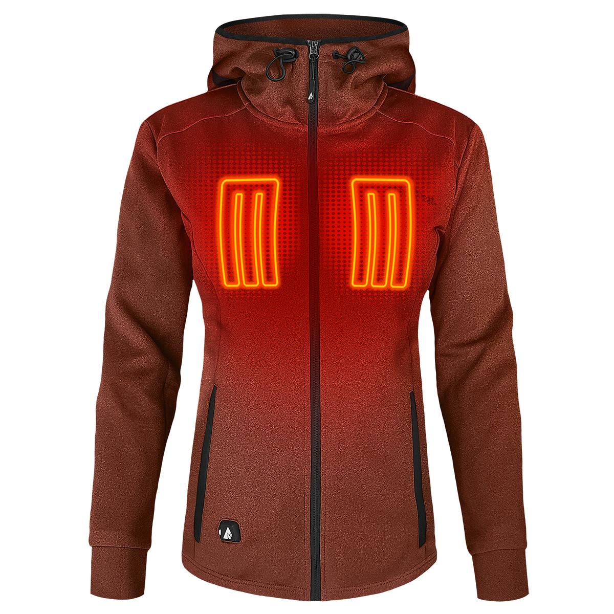 Heatrea 5V Women's Slim Fit Battery Heated Hoodie