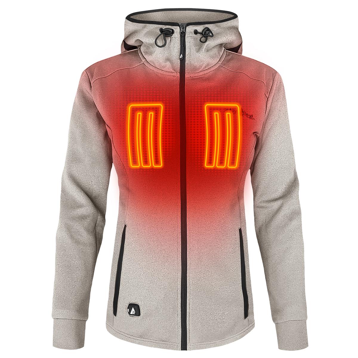 Heatrea 5V Women's Slim Fit Battery Heated Hoodie