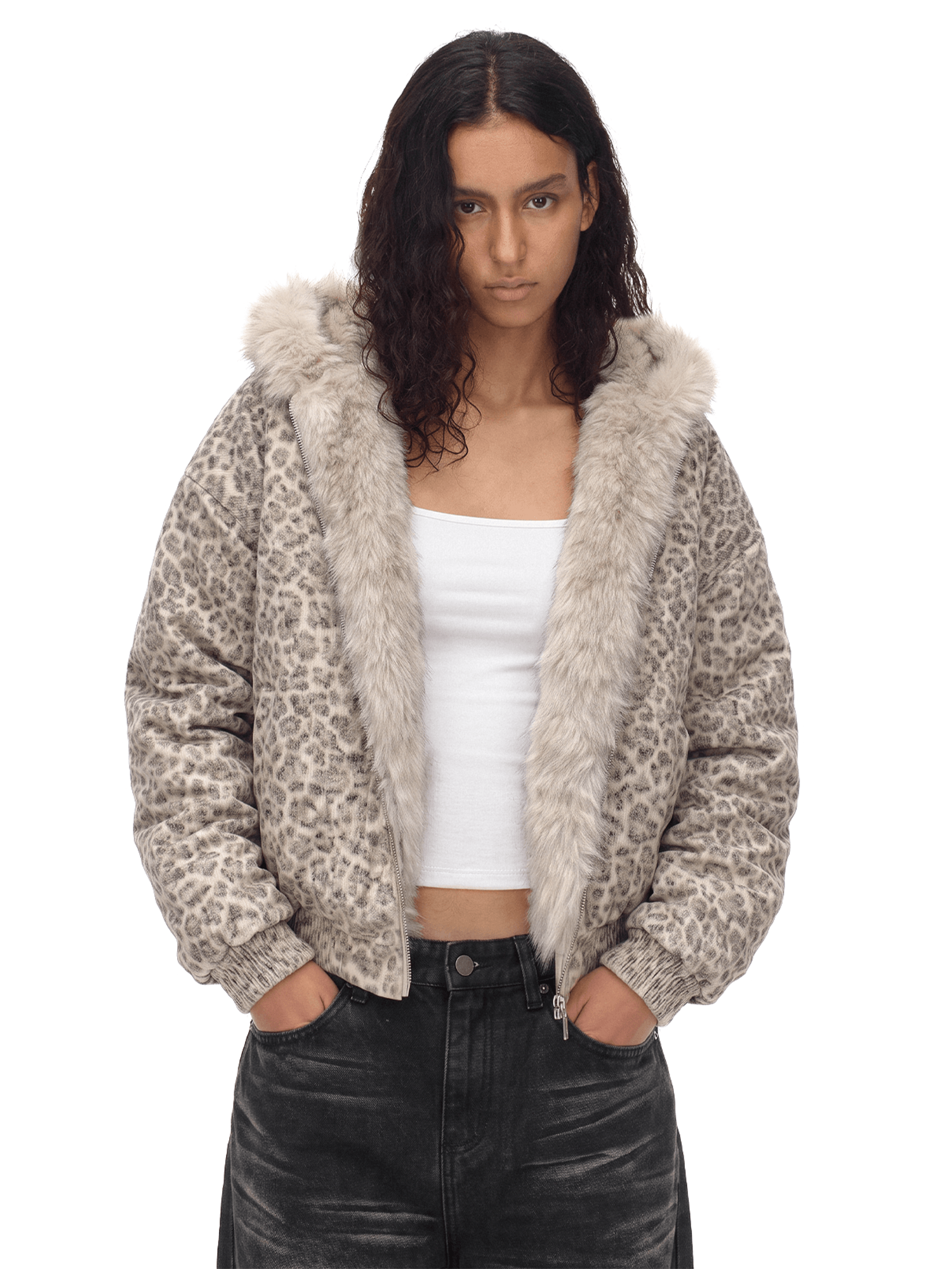 Leopard Fur Jacket