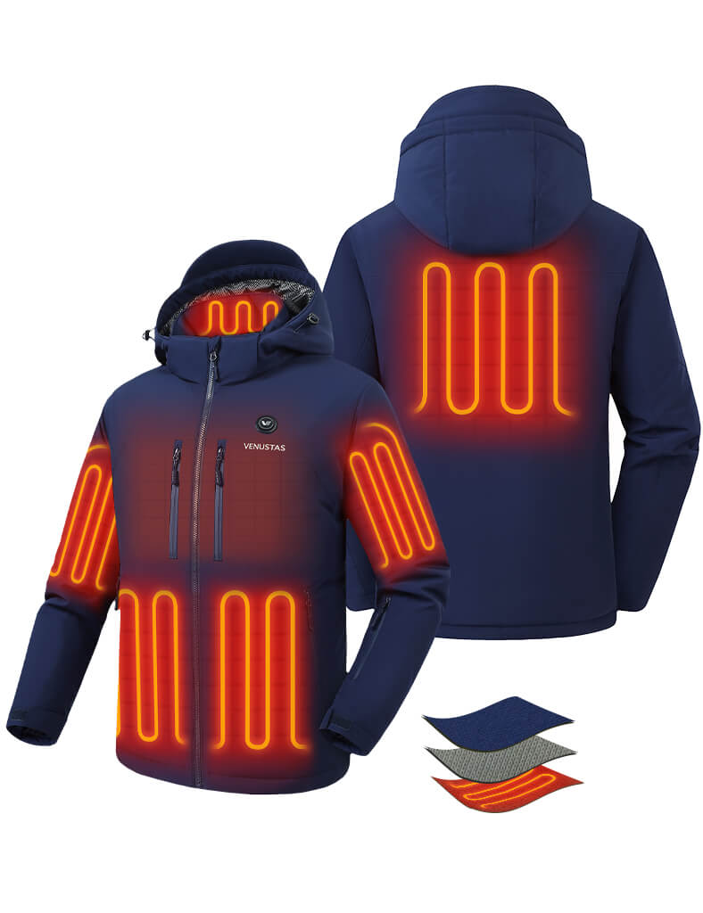 Men's Waterproof Heated Lightweight FELLEX® Jacket 12V, M19
