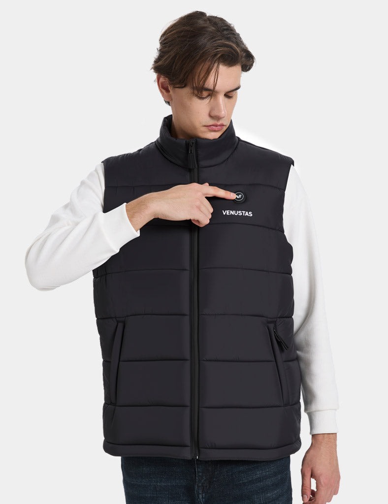 Men's USB-C Heated Vest 9V, M37 (Battery Not Included) [Final Sale]