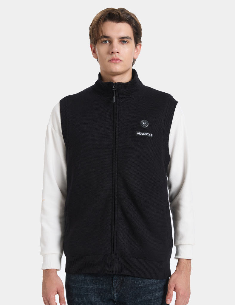 Men's Heated Sweater Vest 7.4V, M91 [Final Sale]