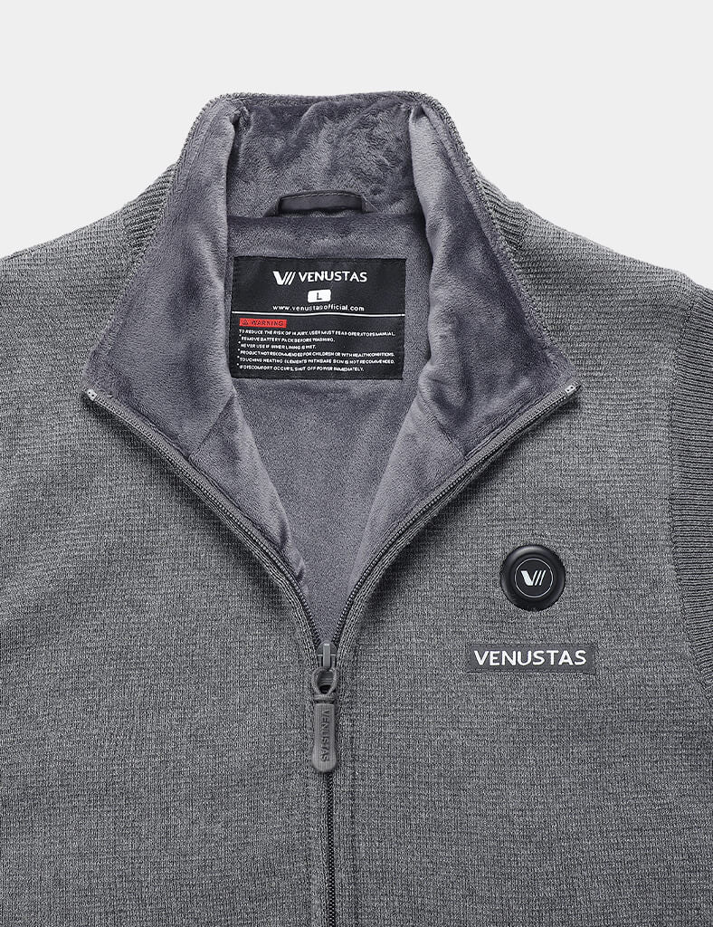 Men's Heated Sweater Vest 7.4V, M91 [Final Sale]