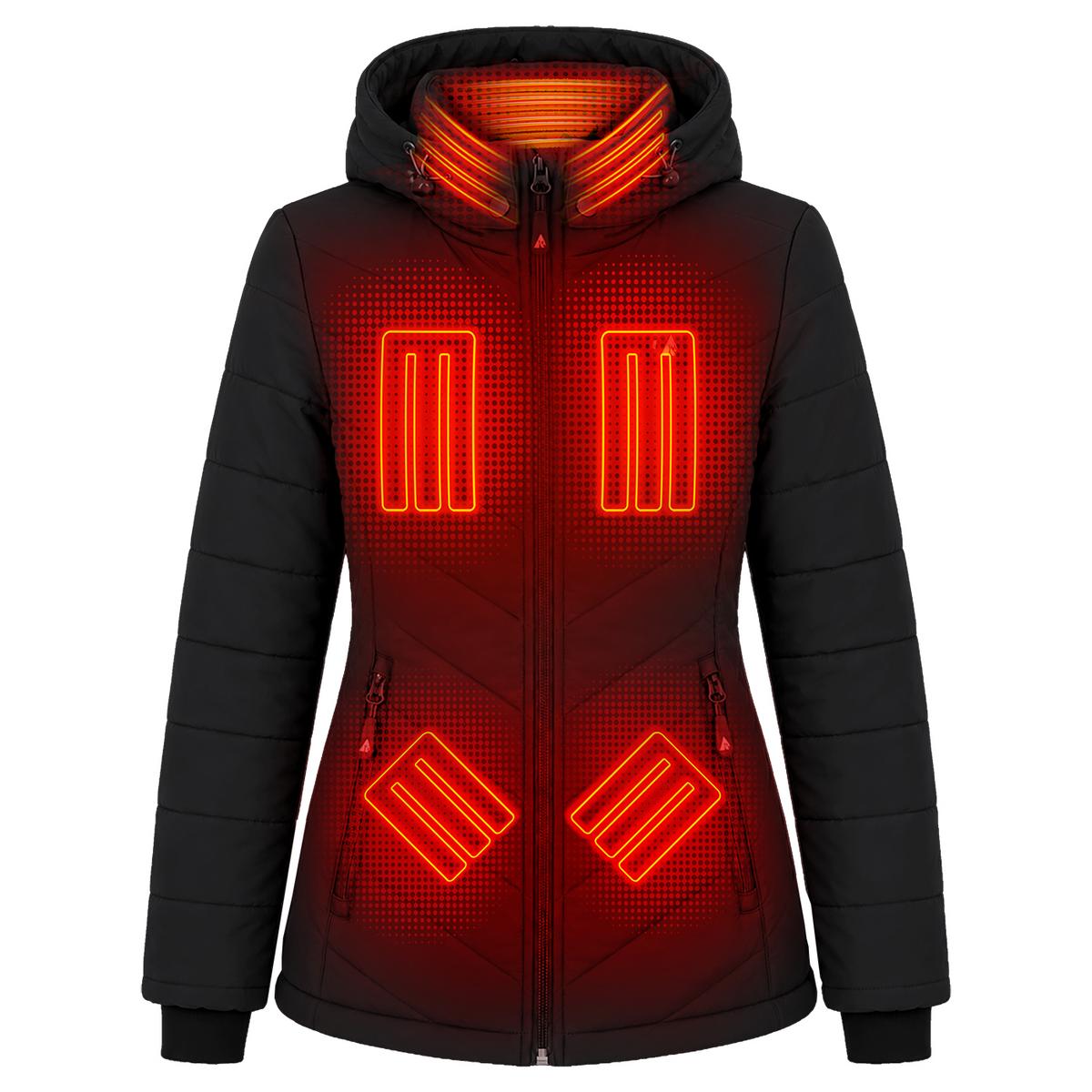 Heatrea Pro Series+ Bluetooth Women's Puffer Heated Jacket