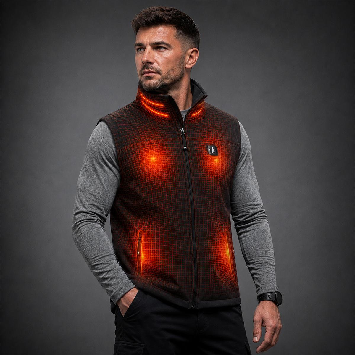 Heatrea Pro Series+ Bluetooth Men's Softshell Heated Vest