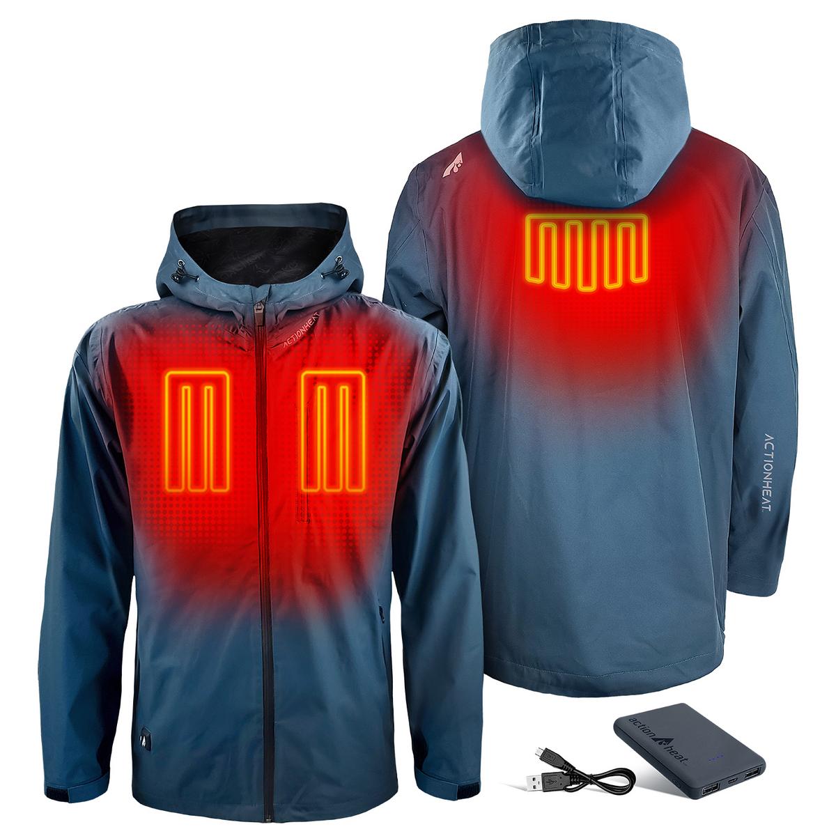 Heatrea 5V Men's Waterproof Heated Rain Jacket