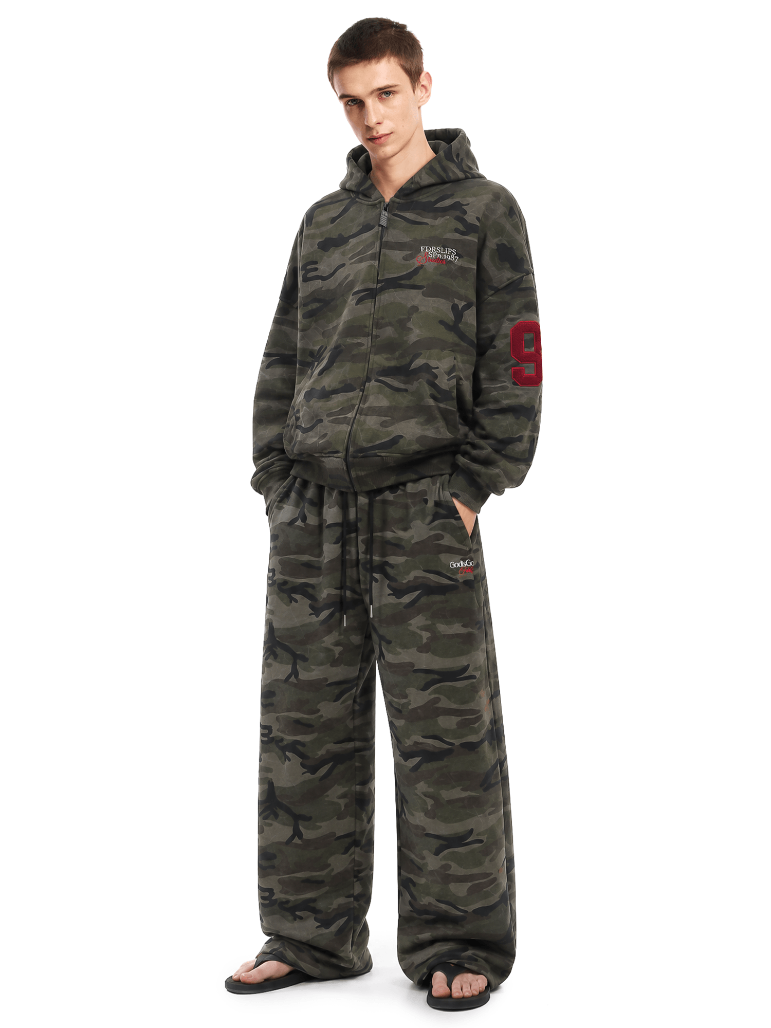 Camo 09 Fleece Hoodie