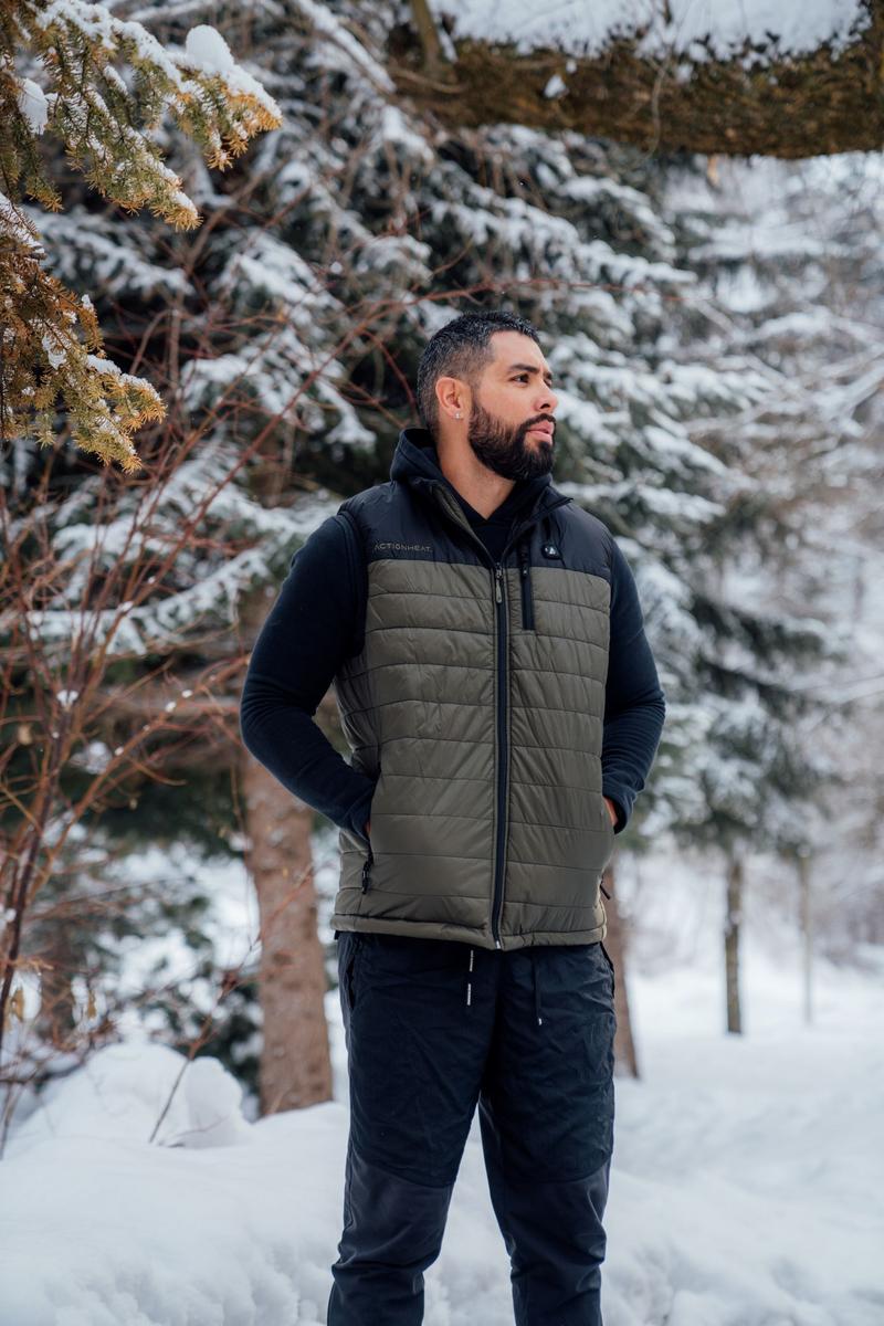 Heatrea 5V Men's Pocono Insulated Puffer Heated Vest