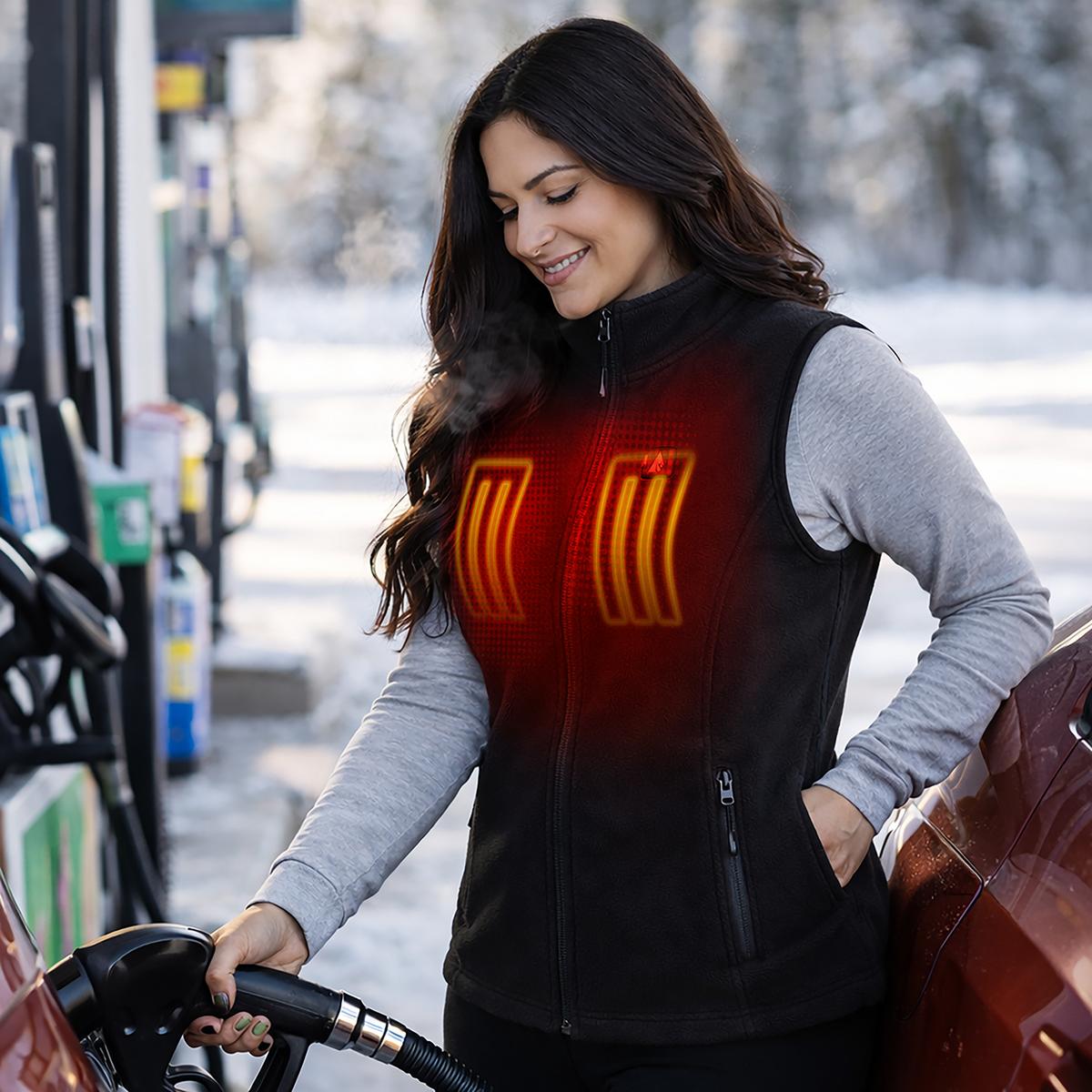 Heatrea 5V Women's Classic Heated Fleece Vest