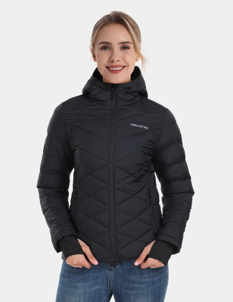 Women’s Heated FELLEX® Hooded Puffer Jacket 7.4V, EW54 [Final Sale]