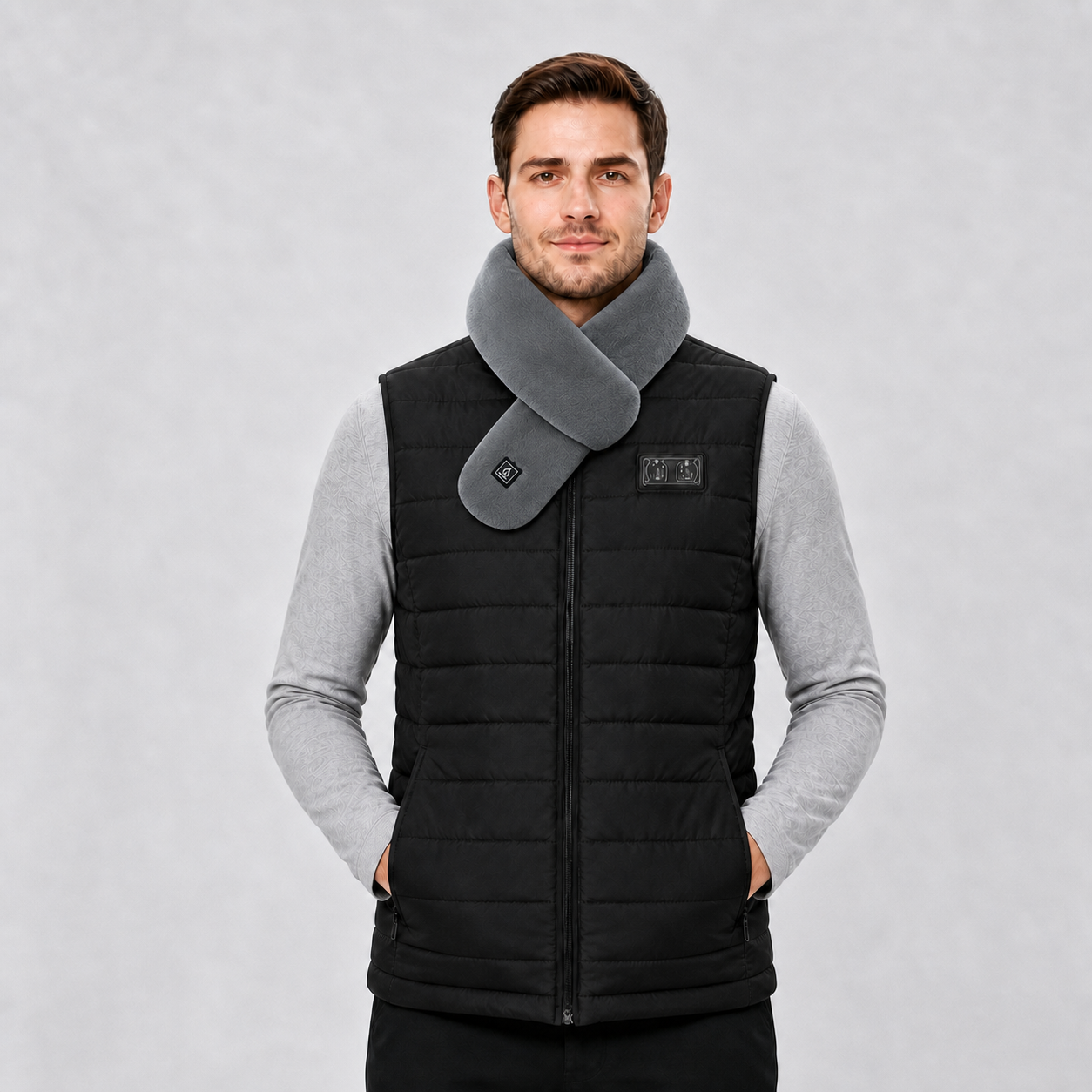 Heated Neck Scarf for Cozy Winter Warmth