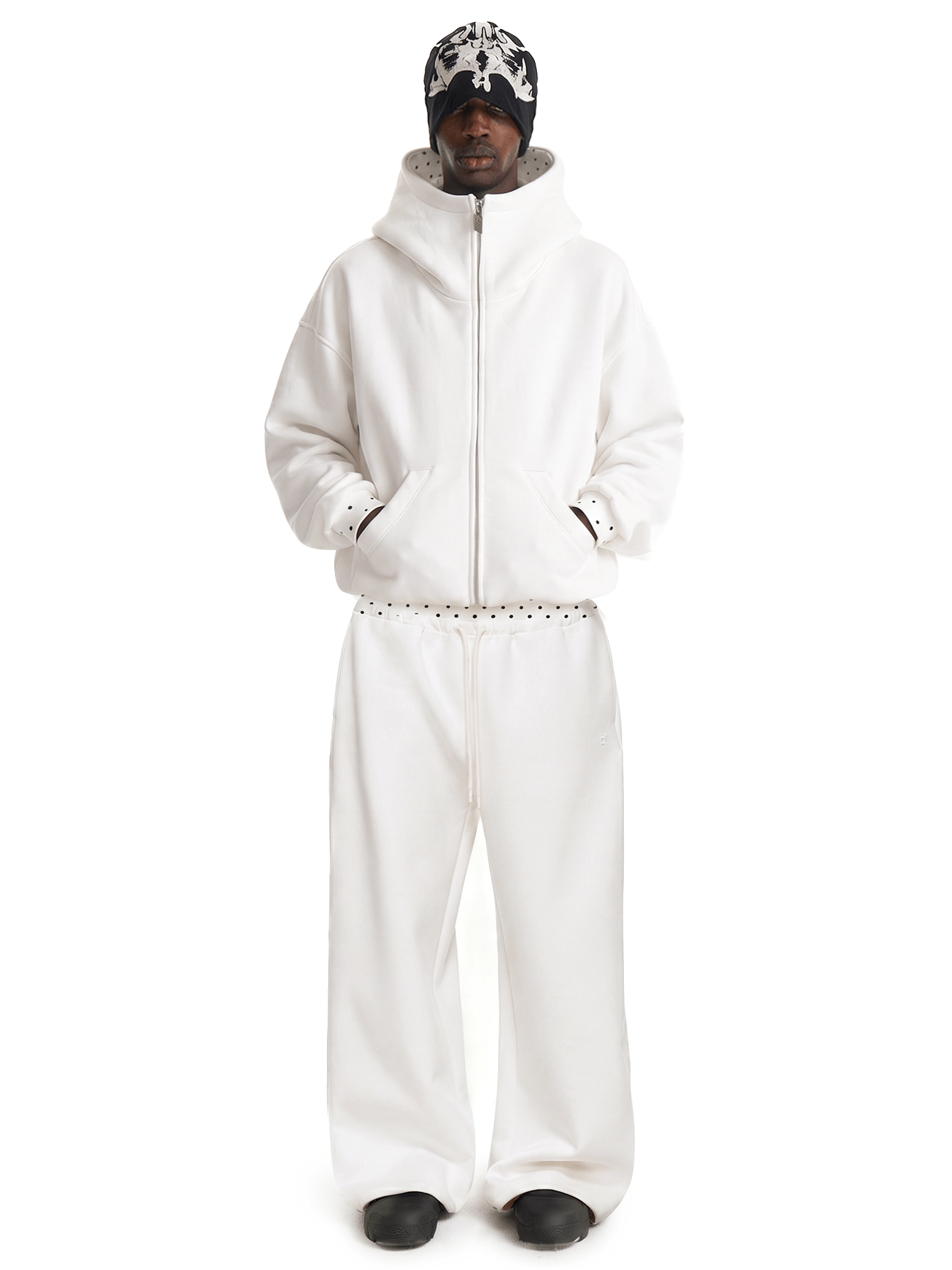 Cyber Static Zip Hoodie