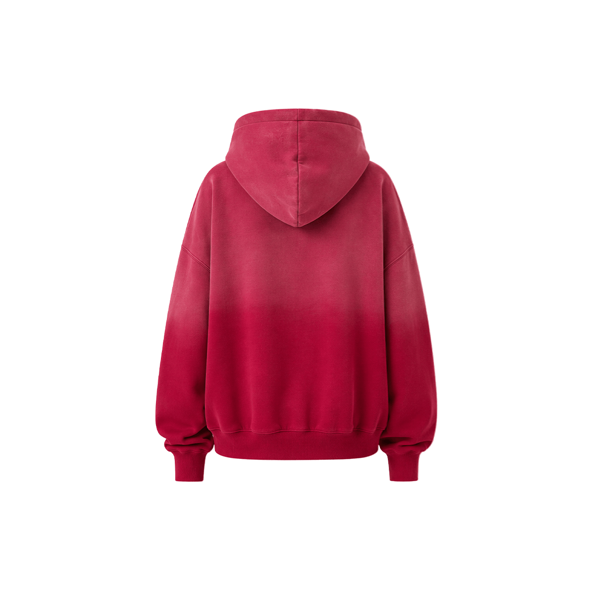 Washed Fade Zip Hoodie