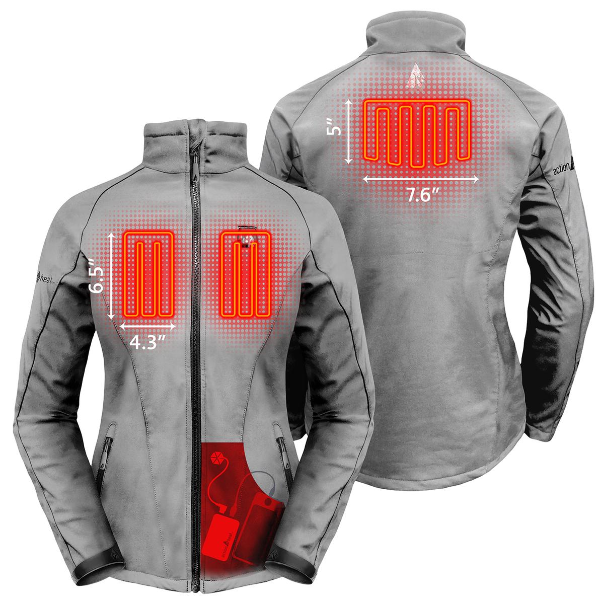 Heatrea 5V Women's Softshell Battery Heated Jacket
