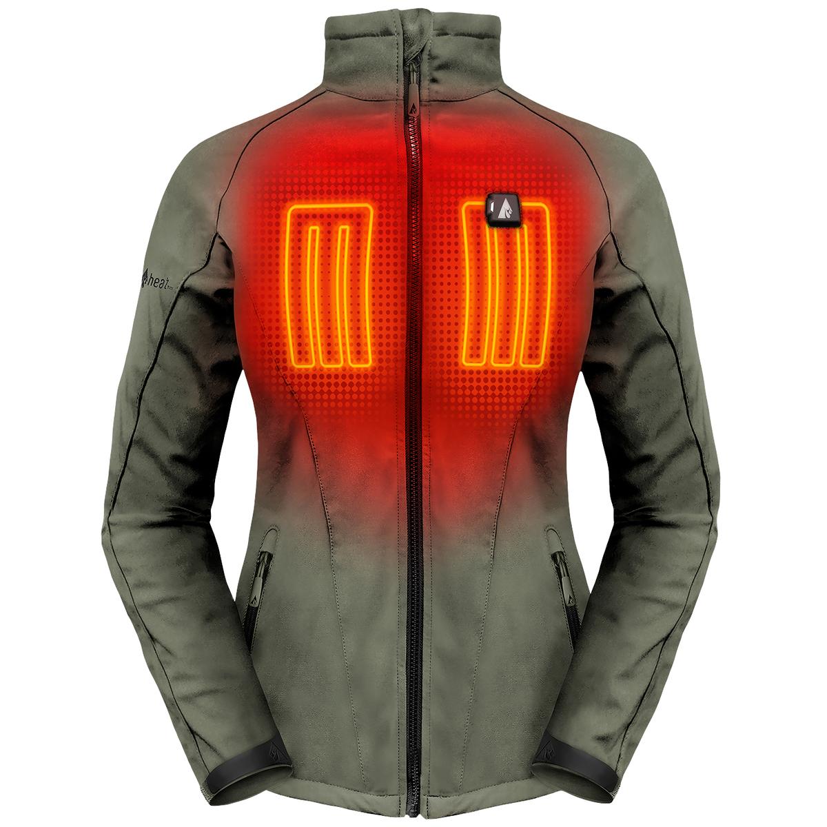 Heatrea 5V Women's Softshell Battery Heated Jacket