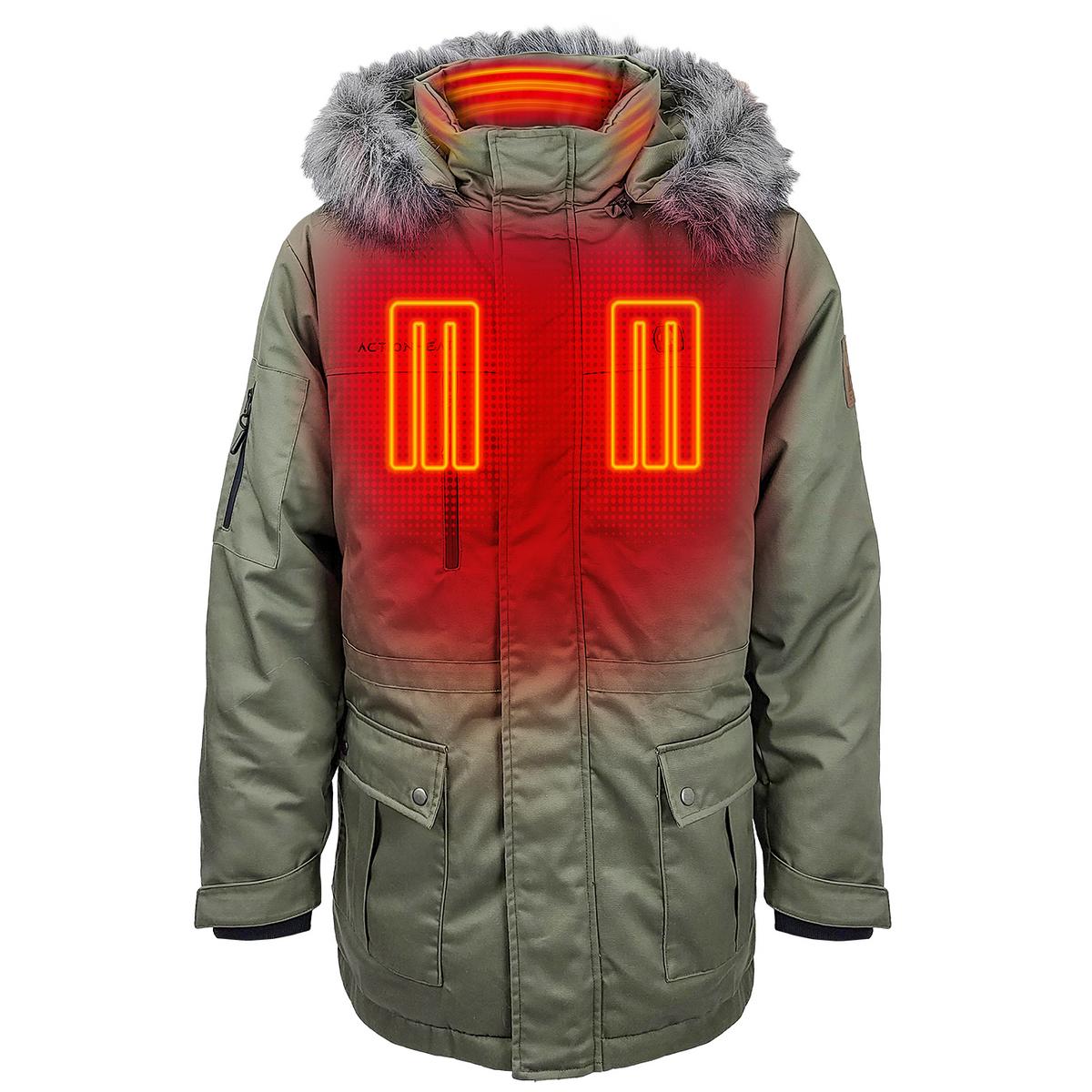 Heatrea 5V Men's Battery Heated Parka Jacket