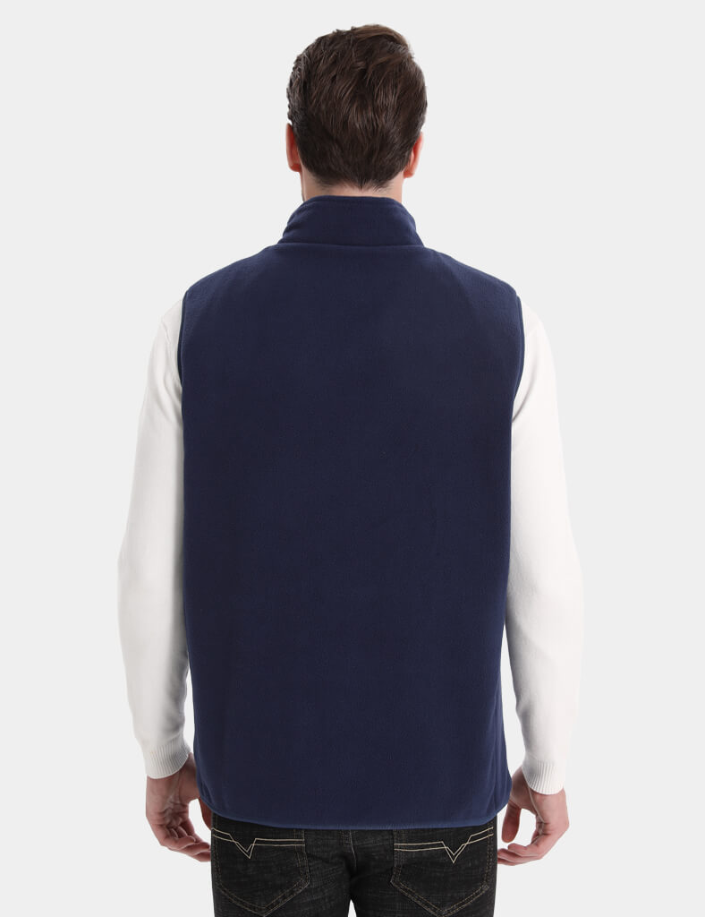 Men’s Heated Fleece Vest (Up to 13 heating hours), M2117 Pro