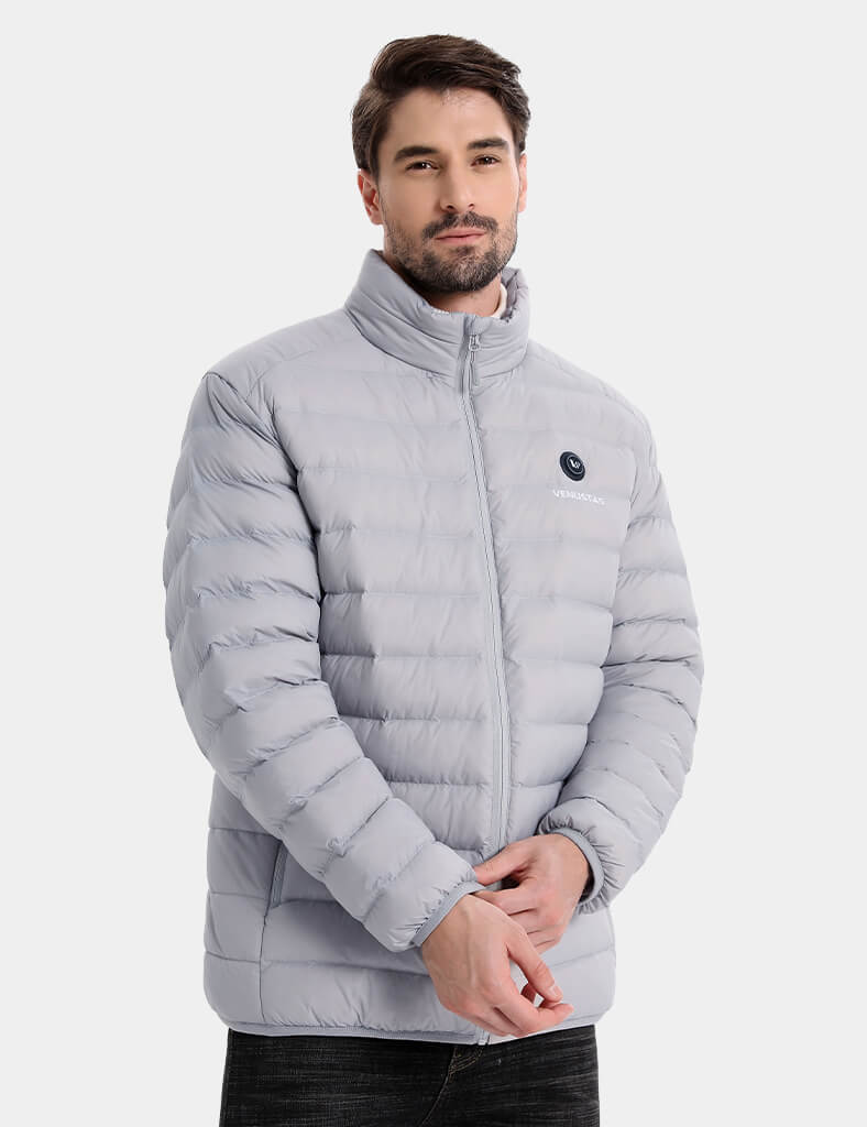 Men's Heated Lightweight Puffer Jacket 7.4V, M47 [Final Sale]
