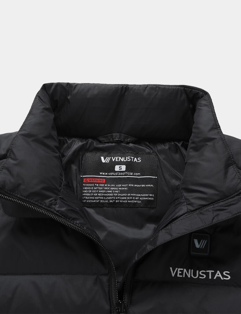 Men's Recycled Heated Lightweight Down Jacket 7.4V, EM31 [Final Sale]