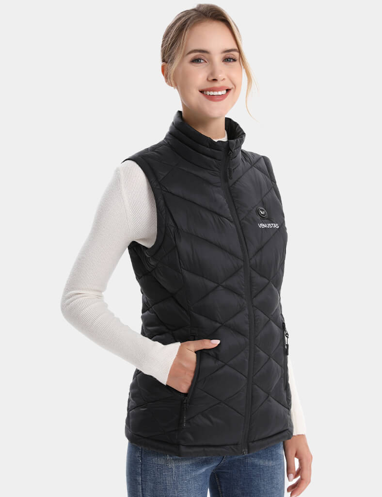 Women’s Heated Down Vest 7.4V with Heating Pockets, W51 [Final Sale]