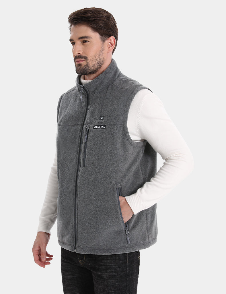 Men’s Heated Recycled Fleece Vest 7.4V, EM21