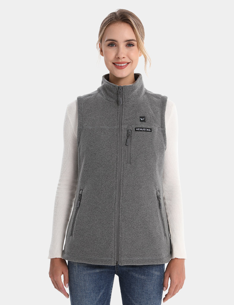 Women’s Heated Recycled Fleece Vest 7.4V, EW22