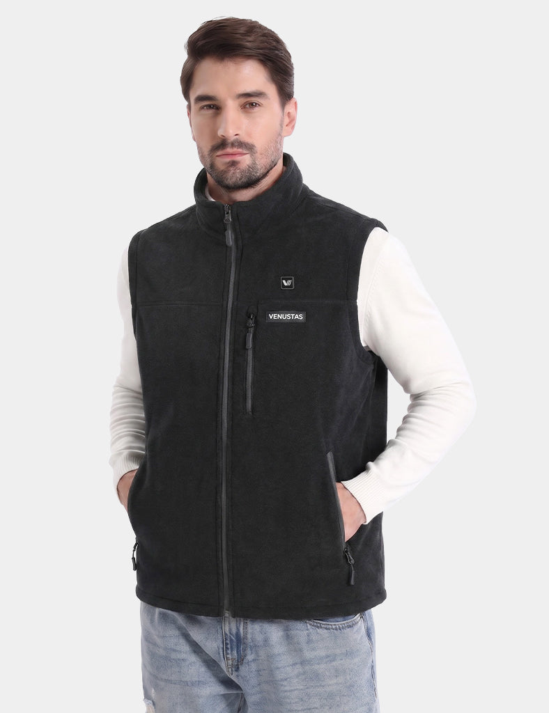 Men’s Heated Recycled Fleece Vest 7.4V, EM21