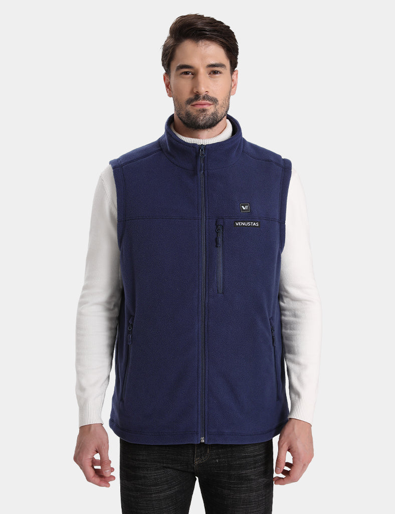 Men’s Heated Recycled Fleece Vest 7.4V, EM21